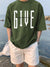 Men's Short Sleeve T-Shirt: Stay Stylish with Slogan Print!