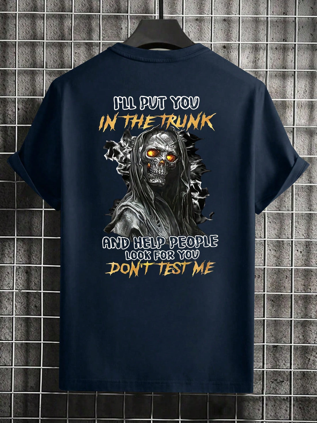 Upgrade your wardrobe with our Summer Skull Print Men's Casual Tee. Perfect for both daily wear and office settings, this tee adds a touch of edginess and style to any outfit. Made from high-quality materials for comfortable wear, it's a must-have for fashion-forward men.
