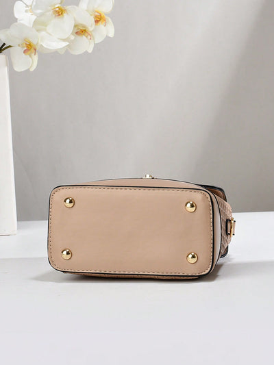 Chic Box Shaped Shoulder Bag - Perfect Valentine's Day Gift for Her