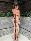 Leopard Print Spaghetti Strap Mermaid Dress: The Ultimate Bachelorette Party Outfit