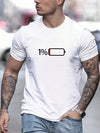 Men's Number Graphic Printed Short Sleeve T-Shirt - Casual and Cool