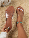 Summer Flat Sandals: Stay Stylish and Comfy with Open-Toe Cool Slippers