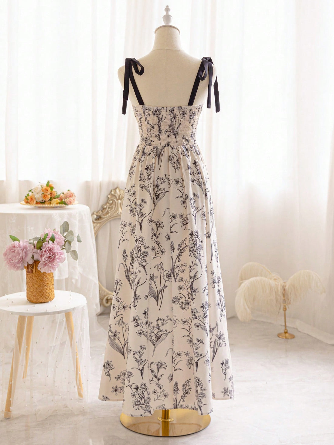 This Chic Floral Print Summer Dress is a must-have for any garden party or special occasion. Its vibrant floral print will make you stand out in style, while its light and airy fabric will keep you cool and comfortable. Perfect for those who want to make a statement with their fashion choices.