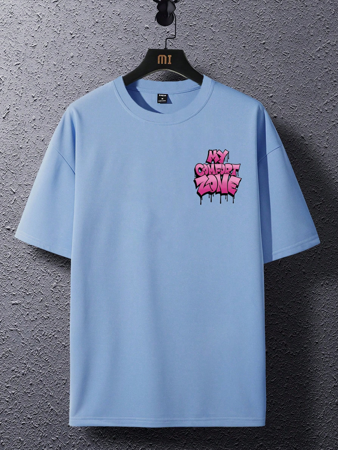 Get your heart and style in sync with this Summer Vibes T-Shirt for men! Featuring a playful heart print and quirky slogan, this round neck tee is perfect for embodying carefree summer vibes. Stay cool and trendy (without taking yourself too seriously) in this must-have shirt.