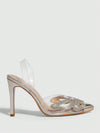 Sparkle and Shine: Butterfly Rhinestone Stiletto Pumps for Summer Vacation