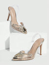 Sparkle and Shine: Butterfly Rhinestone Stiletto Pumps for Summer Vacation