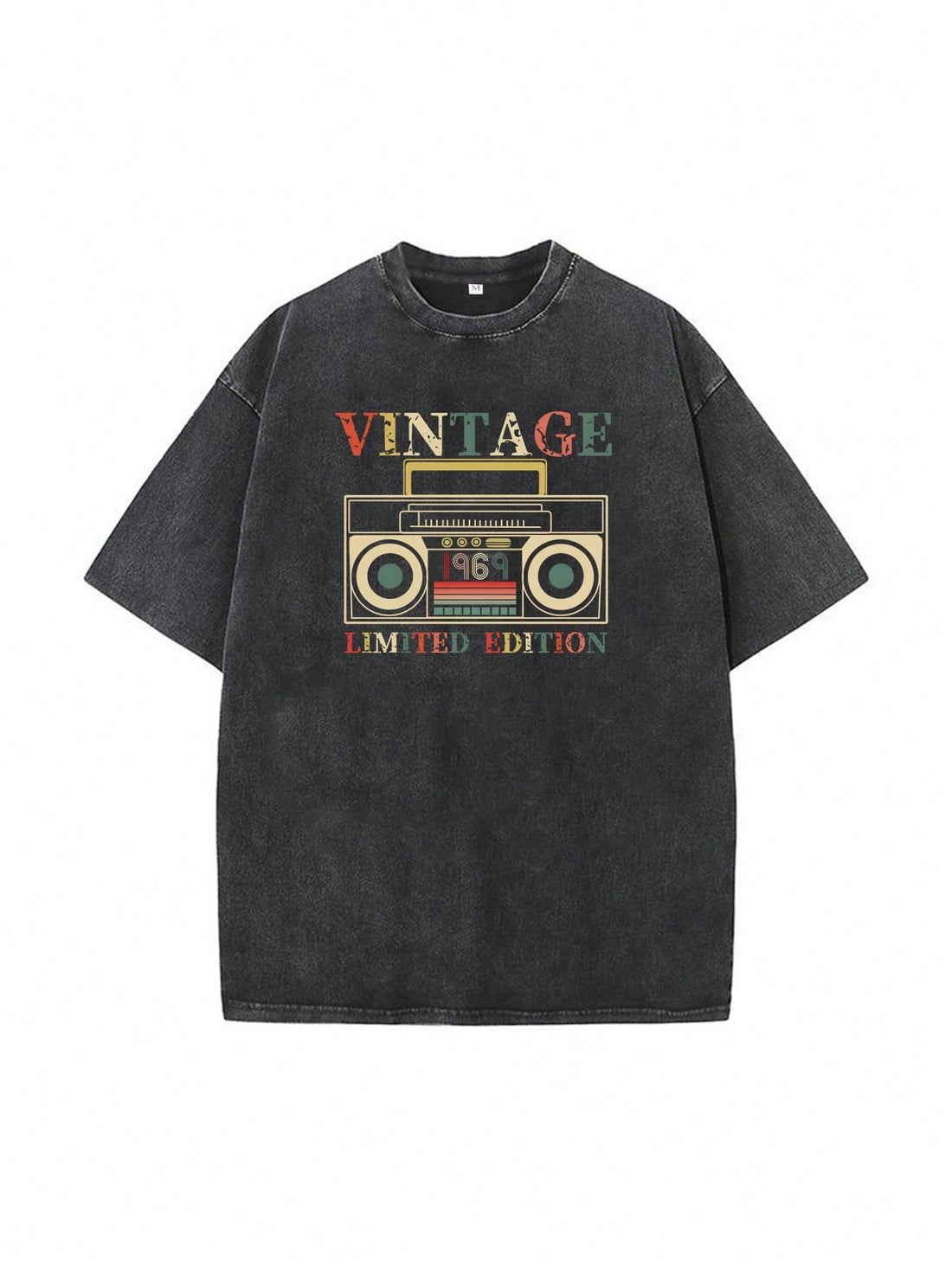 Experience ultimate comfort and style in our Men's Summer T-Shirt. The distressed washed style adds a trendy touch, while the letter tape print adds a unique twist. Made for casual wear, the soft fabric will keep you cool and comfortable all summer long.