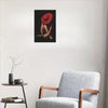 Stylish and Timeless: Beautiful Red Hat Lady Poster for Home Decor