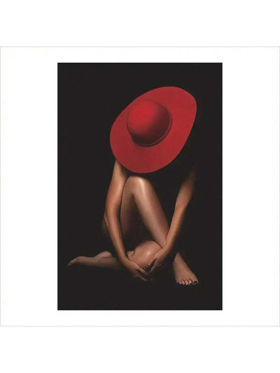 Add a touch of elegance to your home decor with this beautiful and timeless red hat lady poster. The stylish design is sure to enhance any room, making it the perfect addition to your interior design. Elevate your space with this stunning piece of art.