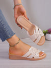 Comfortable Wide Width Women's Sandals with Soft Sole - Ideal for Beach & Everyday Wear