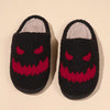 Spooky Ghost Cartoon Cozy Indoor Slippers - Perfect for Winter