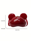 Trendy Jelly Ear Bag: Adorable Cartoon Crossbody Mini Phone & Coin Purse for Spring/Summer