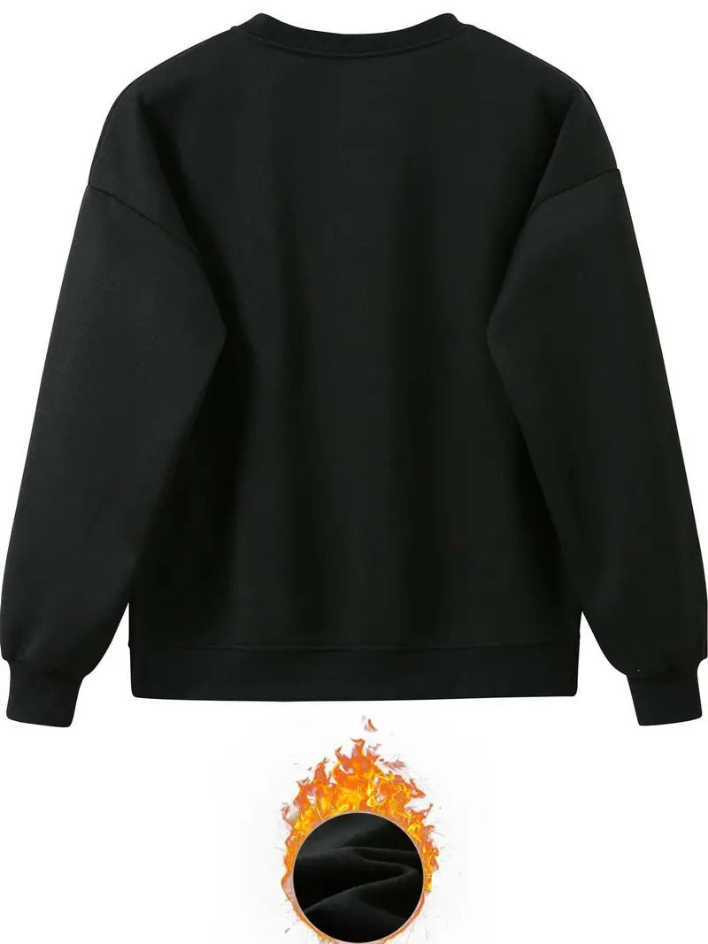 Introducing our stylish and chic Vintage Style Halloween Ghost Floral Long Sleeve T-Shirt for Women. With a vintage design and spooky floral accents, this shirt will add a touch of elegance to your Halloween look. Made with long sleeve comfort, it's perfect for any Fall occasion. Order now and stand out this Halloween.