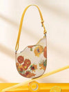 Enhance your style with our Sunny Knot Crossbody, part of our Saddle Oil Painting Series. Enjoy a colorful contrast that adds a touch of elegance to any outfit. Durable and functional, our crossbody keeps your essentials organized on-the-go. Elevate your fashion game with this must-have accessory.