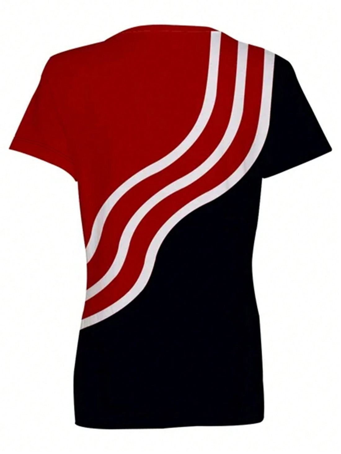 Show off your love for the USA with our Summer Lovin' Patriotic Style t-shirt! Featuring a heart-shaped American flag print, this V-neck shirt is perfect for all your summer events. Made for women who want to show their pride in style.