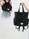 Versatile Chic: Lightweight Large Capacity Shoulder Bag Backpack for Women