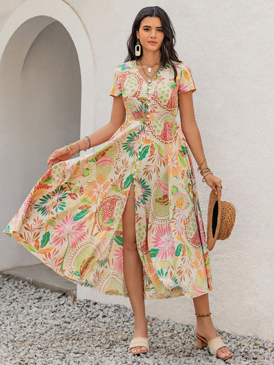 Bohemian-Chic Vacation Dress: Embrace Your Free-Spirited Style