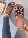 Summer Flat Sandals: Stay Stylish and Comfy with Open-Toe Cool Slippers