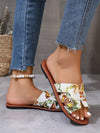 Summer Flat Sandals: Stay Stylish and Comfy with Open-Toe Cool Slippers