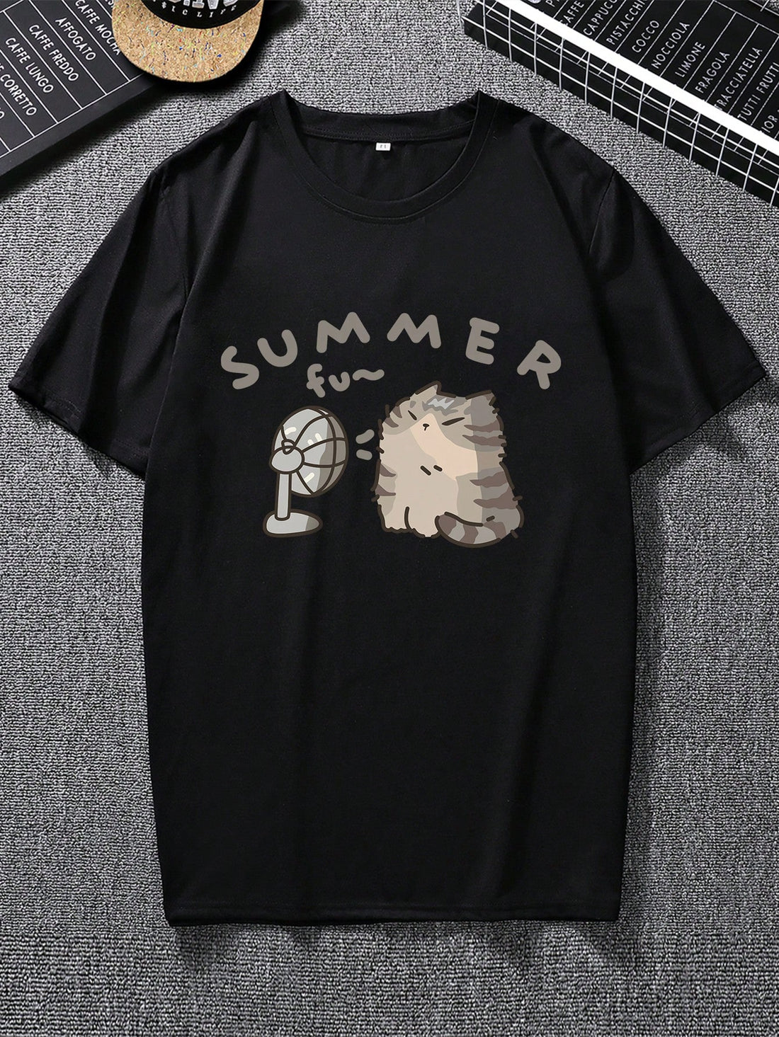 Elevate your casual style with our Men's Oversized Letter Print T-Shirt! Featuring a dropped shoulder design and round neck, this shirt is both comfortable and stylish. The oversized letter print adds a playful touch to your look. Perfect for those who like to have fun with fashion! So snag one (or two) before they're gone!