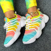 Rainbow Runners: Colorful and Fashionable Casual Sports Shoes for Women