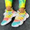 Rainbow Runners: Colorful and Fashionable Casual Sports Shoes for Women