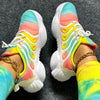 Rainbow Runners: Colorful and Fashionable Casual Sports Shoes for Women