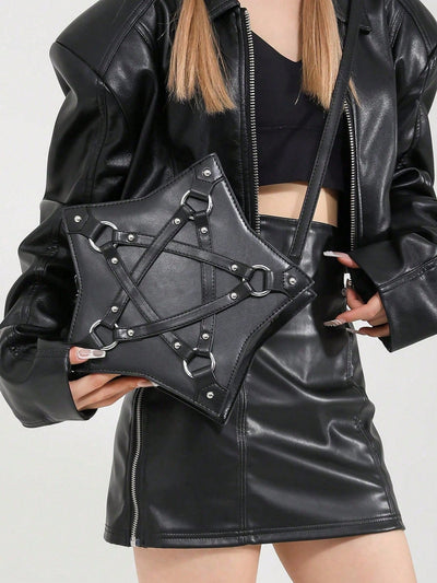 Pentagram Bag: Channel Your Inner Cool Girl with this Unique Messenger Bag