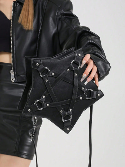 Pentagram Bag: Channel Your Inner Cool Girl with this Unique Messenger Bag