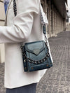 Chic Heart-Shaped Mini Square Bag with Thick Chain Strap – Perfect for Casual Outings and Stylish Events