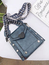 Chic Heart-Shaped Mini Square Bag with Thick Chain Strap – Perfect for Casual Outings and Stylish Events