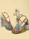 Chic and Breathable Strappy Stiletto Sandals: The Ultimate Summer Shoe for Women