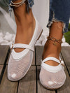 Stylish and Comfortable Mesh Ballet Flats: Perfect for Everyday Wear and Parties