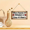 Take Me to Nana's: Humorous Wooden Wall Sign for Charming Home Decor