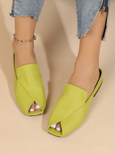 Chic Summer Appeal: Elegant Solid Color Peep-Toe High Heel Sandals for Women