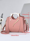 Chic & Versatile Lightweight Business Casual Zipper Shoulder Bag for Modern Women