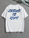 Men's Round Neck T-Shirt: Make a Statement with Slogan Print