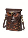 Whimsical Owl Shoulder Bag: Stylish and Fun Crossbody Purse for Daily Adventure