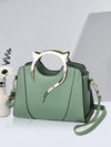 Chic & Versatile Lightweight Business Casual Zipper Shoulder Bag for Modern Women