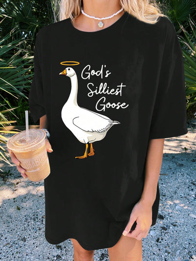 Goose Graphics Casual Tee: A Must-Have Wardrobe Essential