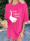 Goose Graphics Casual Tee: A Must-Have Wardrobe Essential