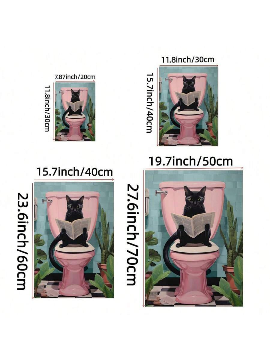 Add a touch of elegance to your home decor with our Modern Retro Art Deco Style Black Cat Canvas Poster. Featuring a sleek and sophisticated design, this poster will add a pop of personality to any room. Made with high-quality material, it is durable and long-lasting. Perfect for cat lovers and art enthusiasts alike.