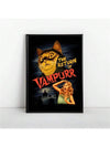 Vampurr Vampire Cat Poster: Ideal Wall Decor for Cat Lovers