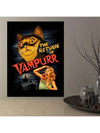 Vampurr Vampire Cat Poster: Ideal Wall Decor for Cat Lovers