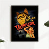 Vampurr Vampire Cat Poster: Ideal Wall Decor for Cat Lovers