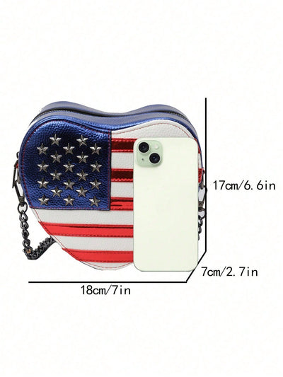 Star-Spangled Love Crossbody Bag: A Versatile and Unique Accessory for Every Occasion