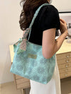 Stylish Green Printed Shoulder Tote: The Ultimate Commuter Bag for Women