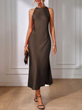 Outfit view 19 of Chic Sleeveless Maxi Dress for Women - Elegant Long Dress by EMERY ROSE for dress styling