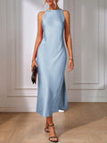 Detail view 44 of Chic Sleeveless Maxi Dress for Women - Elegant Long Dress by EMERY ROSE for dress styling