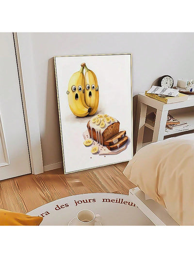 Looking for a unique and fun way to decorate your home and kitchen walls? Look no further than our Whimsical Banana Fun canvas poster! Made with high-quality materials, this poster will add a touch of whimsy to any room. Get yours today and add some fun to your walls!